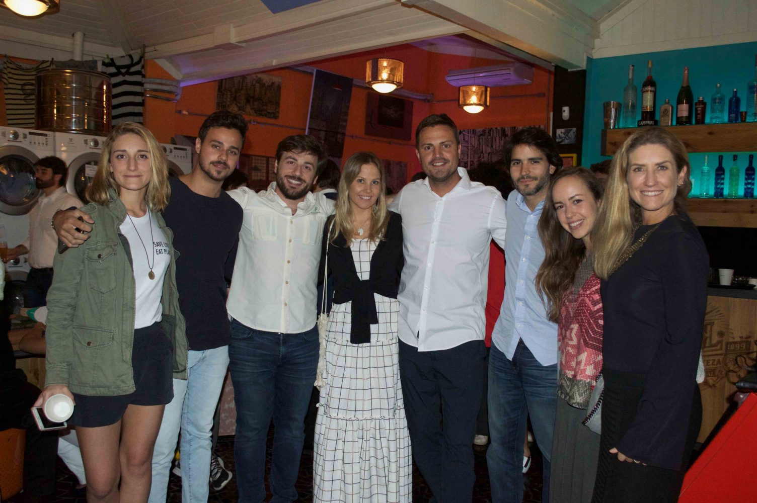 time positivo na inauguração dos produtos de limpeza conscientes da POSITIV.A