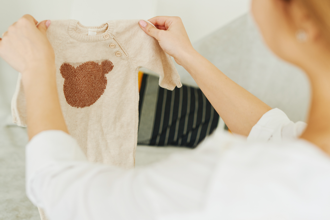 Lava roupas para bebê